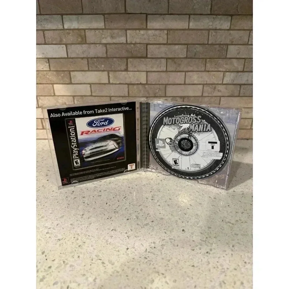 Motocross Mania PS1 2001 CIB Sony‎ PlayStation 1